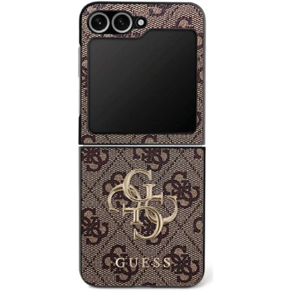Guess 4G Metal Logo Back Cover Brown (Galaxy Z Flip 7) Guess 4G Metal Logo Back Cover Brown (Galaxy Z Flip 7)